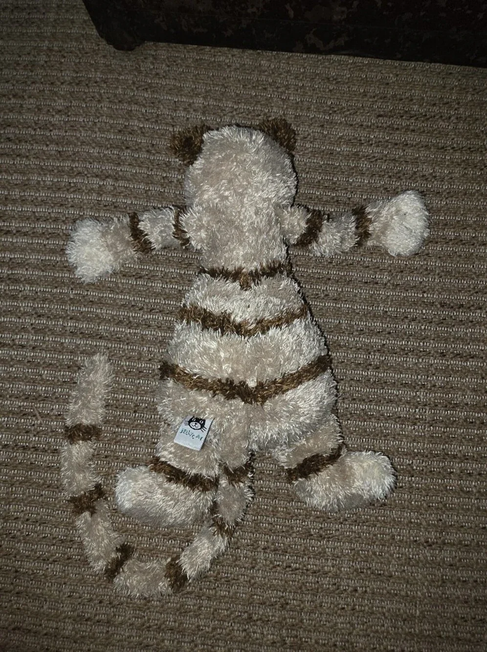 Jelly Cat Rare Vintage Bunglie Cat Long Tail Striped Kitty